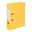 Icon Lever Arch File FS Linen Yellow - Cafe Supply
