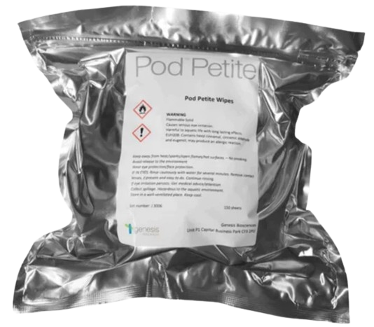 Pod Petite Wipes - Bubbly Fragrance - Cafe Supply