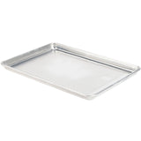 Half-size Wear-Ever® heavy-duty perforated aluminum sheet pan with natural finish - Cafe Supply