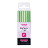 Herbin Wax Gun Sticks Pearly Green, Pack of 6 - Cafe Supply