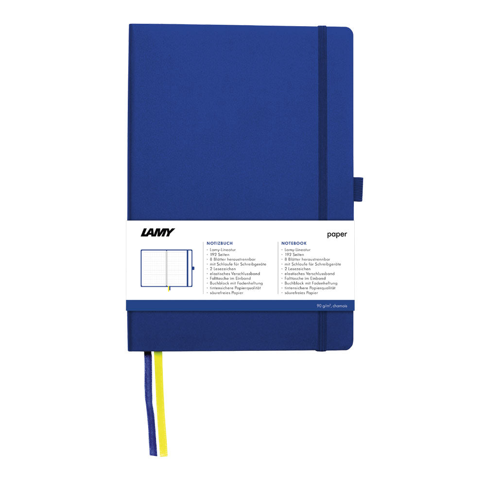 Lamy Notebook Fountain Pen Gift Set A6 Soft Cover Blue - Cafe Supply