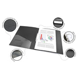 Rapesco Germ-Savvy Antibacterial A4 PP Ring Binder 2/35 Black - Cafe Supply