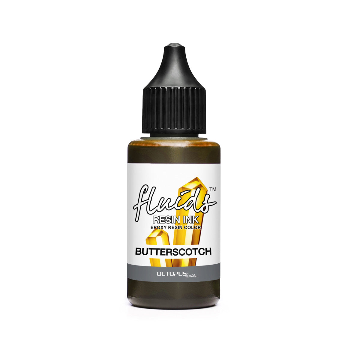 Octopus Fluids Resin Ink Butterscotch Yellow 30ml - Cafe Supply