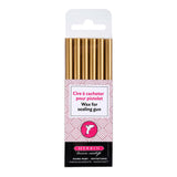 Herbin Wax Gun Sticks Gold, Pack of 6 - Cafe Supply