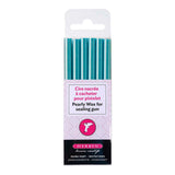 Herbin Wax Gun Sticks Pearly Azure Blue, Pack of 6 - Cafe Supply