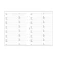 Filofax A5 Name/Address/Phone Refill - Cafe Supply
