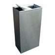 40L Rectangular S/S Swing Top Bin - Cafe Supply