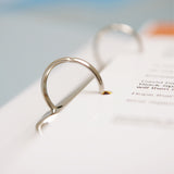 Rapesco Ring Binder 2/25 A4 Clear - Cafe Supply