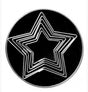 Plain 5 Point Star Cutter Set (6) - Cafe Supply