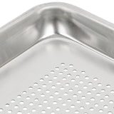Full-size Wear-Ever® heavy-duty perforated aluminum sheet pan with natural finish - Cafe Supply