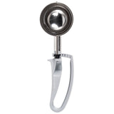 3 7/10-ounce disher with gray squeeze handle