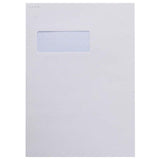 Croxley Envelope C4 Window Peel & Seal Wallet Box 250 - Cafe Supply