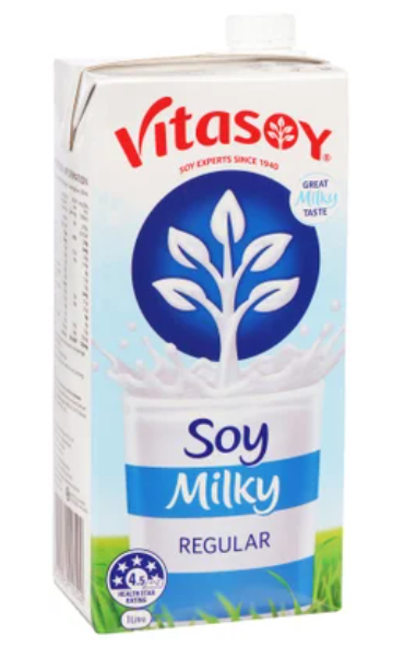 Vitasoy Regular Soy Milky 1l
