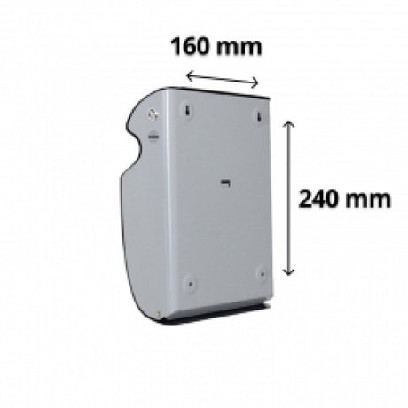 Wall Mounted Grey Ashtray - Cafe Supply