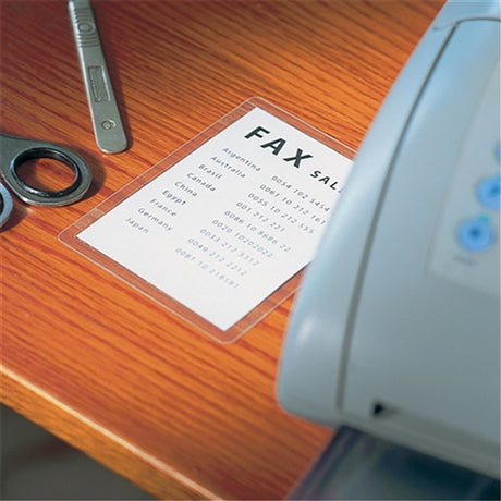 3L Business Card 56x90mm Self Laminating 10 Pack - Cafe Supply