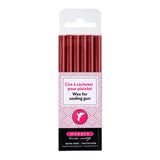 Herbin Wax Gun Sticks Cherry, Pack of 6 - Cafe Supply