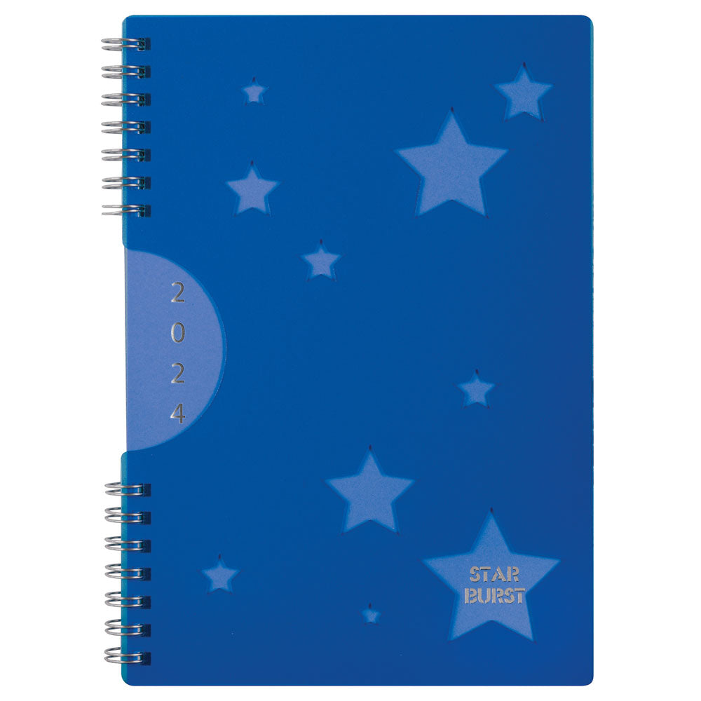 Collins Diary A53 Starburst Week To View Wiro Even Year - Cafe Supply