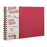 Age Bag Travel Album A4 Red - Cafe Supply