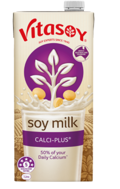 Vitasoy Calci-Plus Soy Milk 1l - Cafe Supply