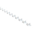 Icon Binding Coil Plastic 10mm White, Pack of 100 - Cafe Supply