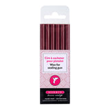 Herbin Wax Gun Sticks Burgundy, Pack of 6 - Cafe Supply
