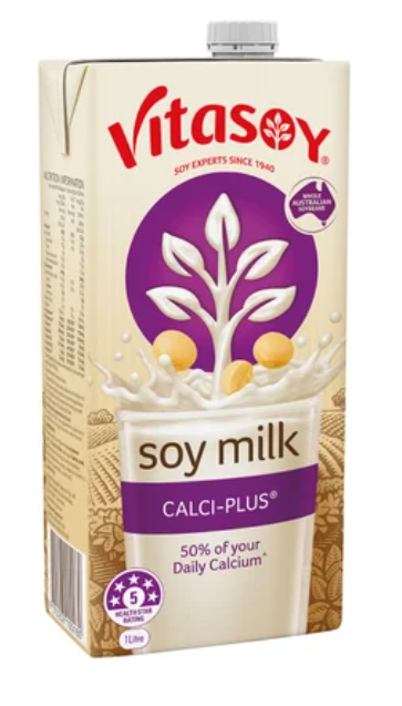 Vitasoy Calci-Plus Soy Milk 1l - Cafe Supply