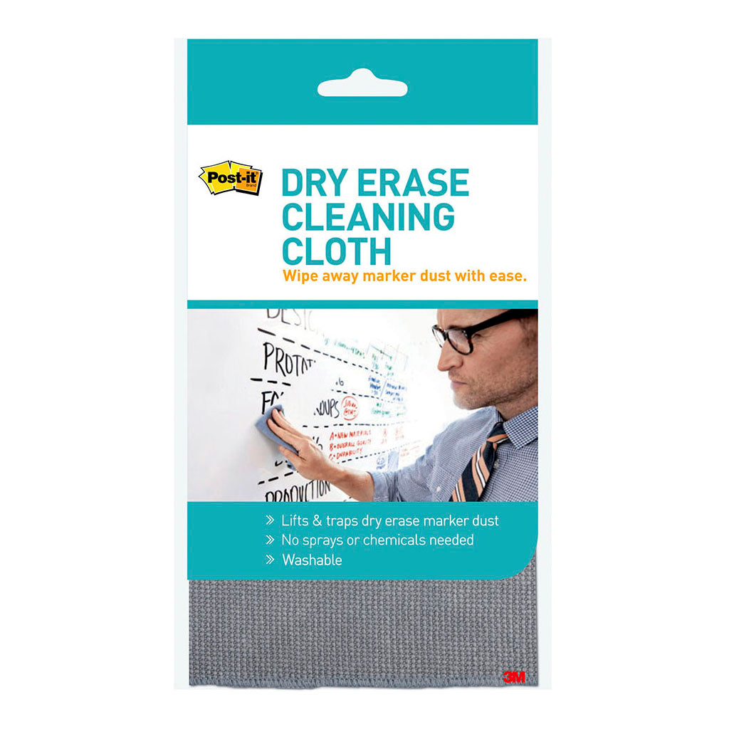 Post-it Whiteboard Cloth DEFCLOTH Dry Erase Micro-Fiber - Cafe Supply