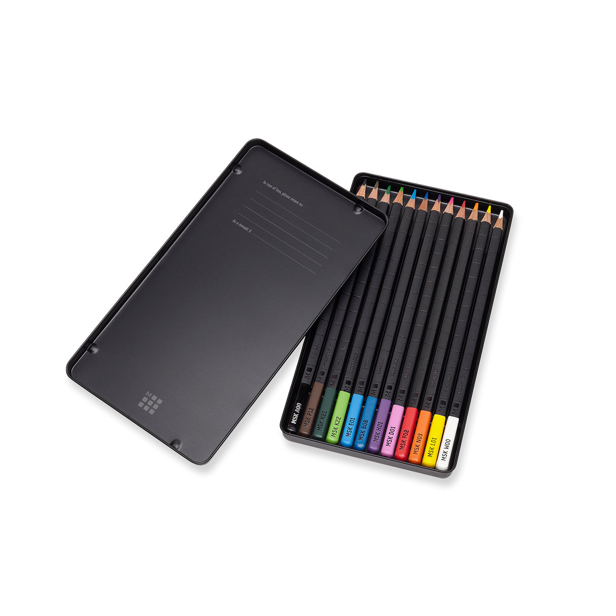 Moleskine Smart Colour Pencil Set 12 piece - Cafe Supply