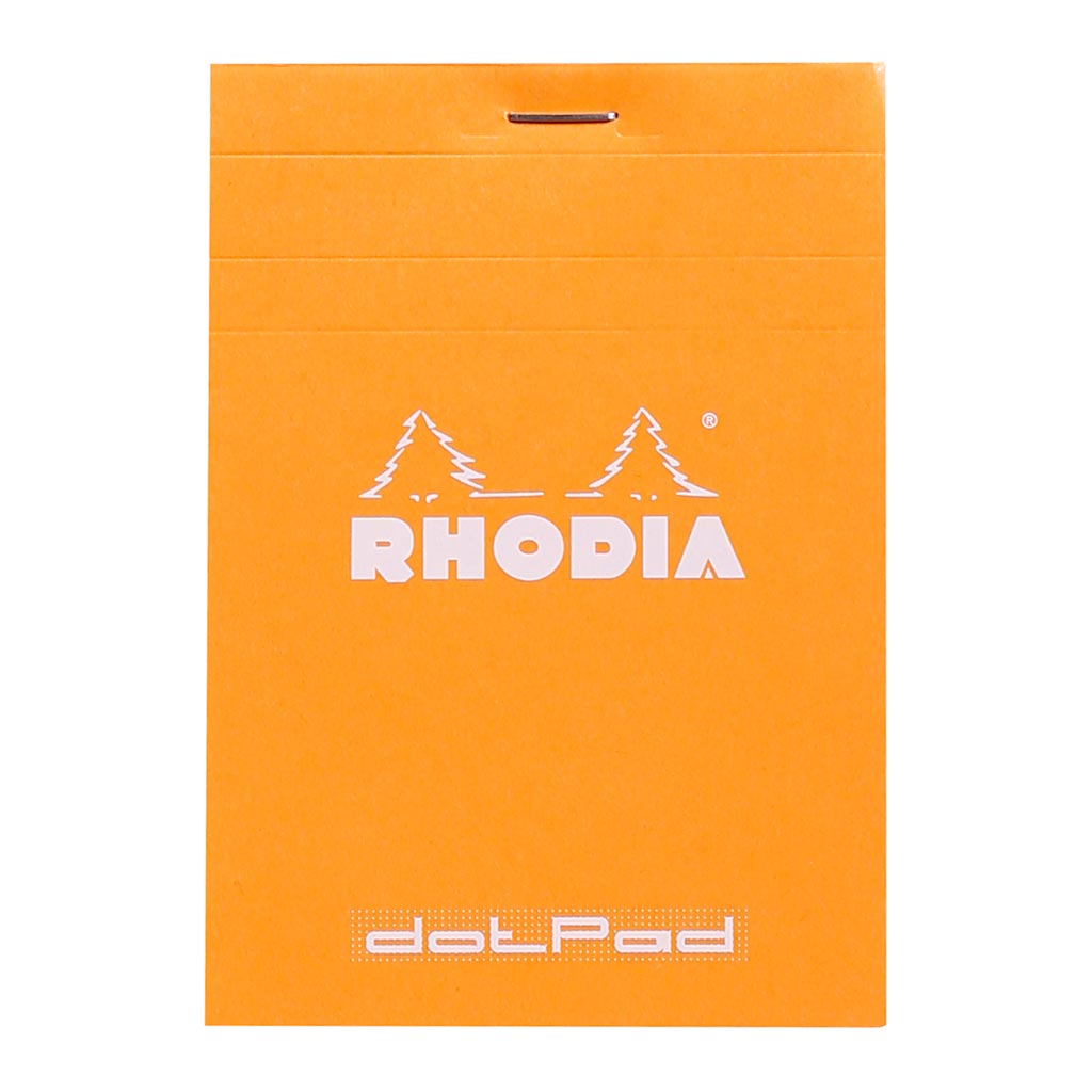 Rhodia dotPad No. 12 85x120mm Orange - Cafe Supply