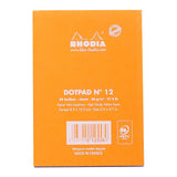 Rhodia dotPad No. 12 85x120mm Orange - Cafe Supply