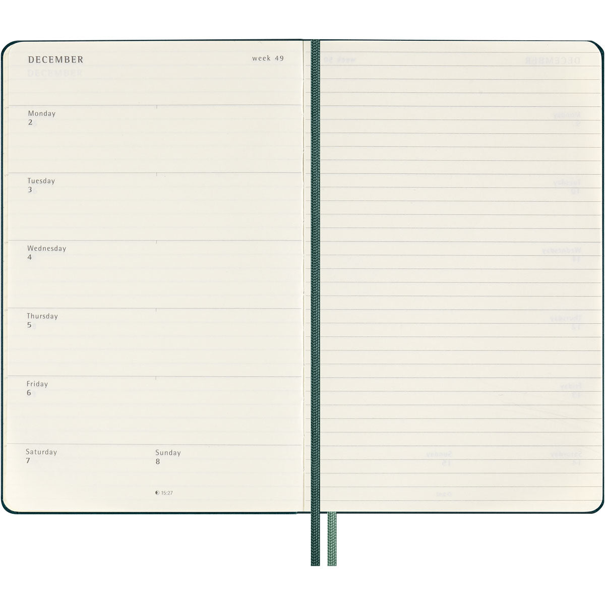 Moleskine Diary 18M Weekly + Notes HC Large Harry Potter Alhomora Odd Year - Cafe Supply