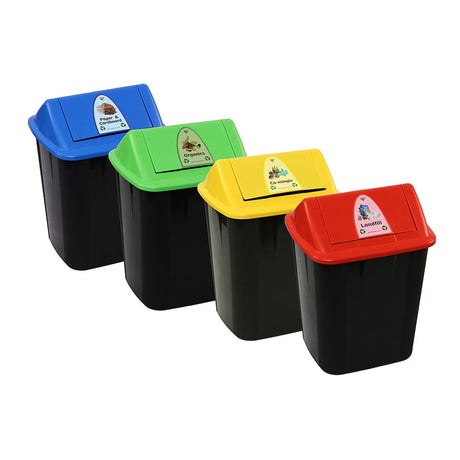 Italplast Waste Separation Bin Co-mingle 32L - Cafe Supply