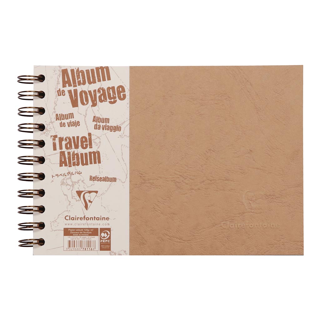 Age Bag Travel Album A5 Tobacco - Cafe Supply