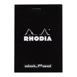Rhodia dotPad No. 12 85x120mm Black - Cafe Supply