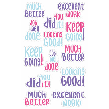 Avery Merit Stickers Samble Font 52 Pack - Cafe Supply