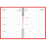 Collins Diary A63 Pocket Starburst Week To View Wiro Even Year - Cafe Supply