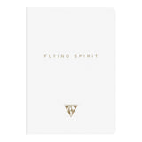 Flying Spirit Sewn Notebook A5 White - Cafe Supply