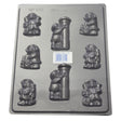 Christmas Teddy Bears Mould 0.6mm - Cafe Supply
