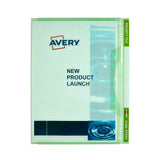 Avery Project File A4 Green - Cafe Supply