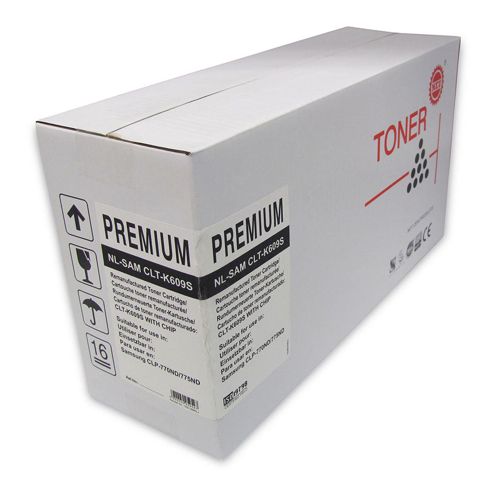 Icon Compatible Samsung CLT-K609S Black Toner Cartridge - Cafe Supply