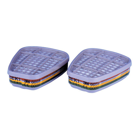 3M Respirator Filter Set 6059 ABEK1 INDENT ONLY - Cafe Supply