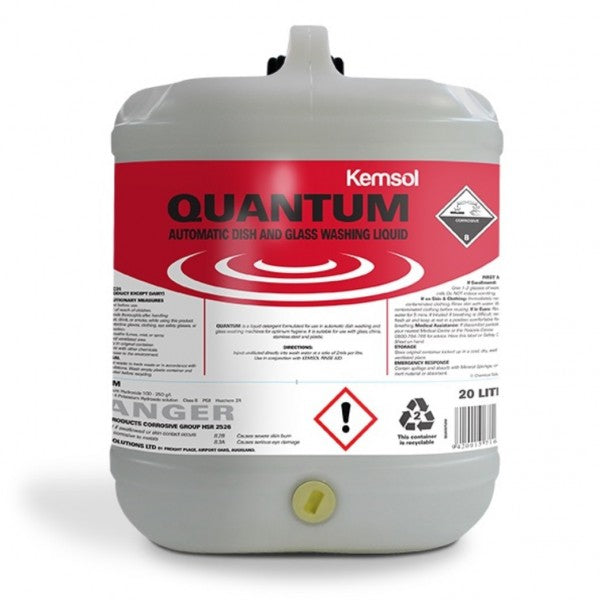 Kemsol Quantum Dish Wash 20L DG8 - Cafe Supply