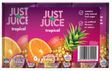 Just Juice Tropical Fruit Juice 6pk - Cafe Supply