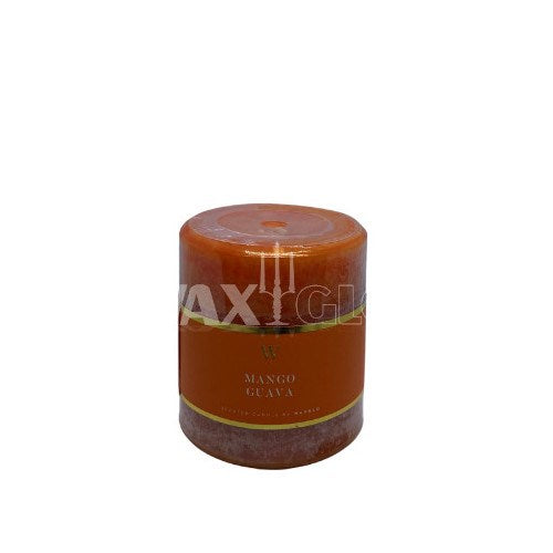 'W' Scented Range Pillar Candles - Cafe Supply