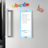 Pukka Carpe Diem Magnetic To Do List Blue - Cafe Supply