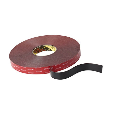 3M VHB Foam Tape 5952 Double-Sided 19mm x 33m Black - Cafe Supply