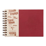 Age Bag Travel Album A5 Red - Cafe Supply