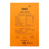 Rhodia Bloc Yellow Pad No. 119 A4+ Lined Orange - Cafe Supply