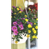 Collins Diary CW7 Notes Floral Even Year - Cafe Supply