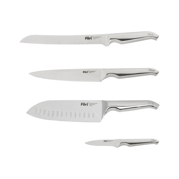Furi Pro Limited Edition Black Knife Block Set 5 Piece